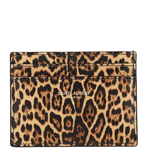 ysl leopard wallet|More.